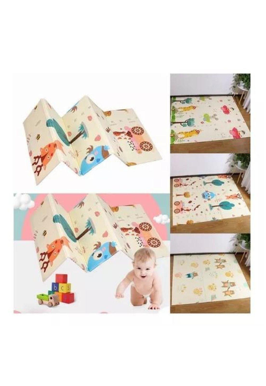 Alfombra Antigolpes para Niños - Bebés, Plegable, 200 x 150 cm-3