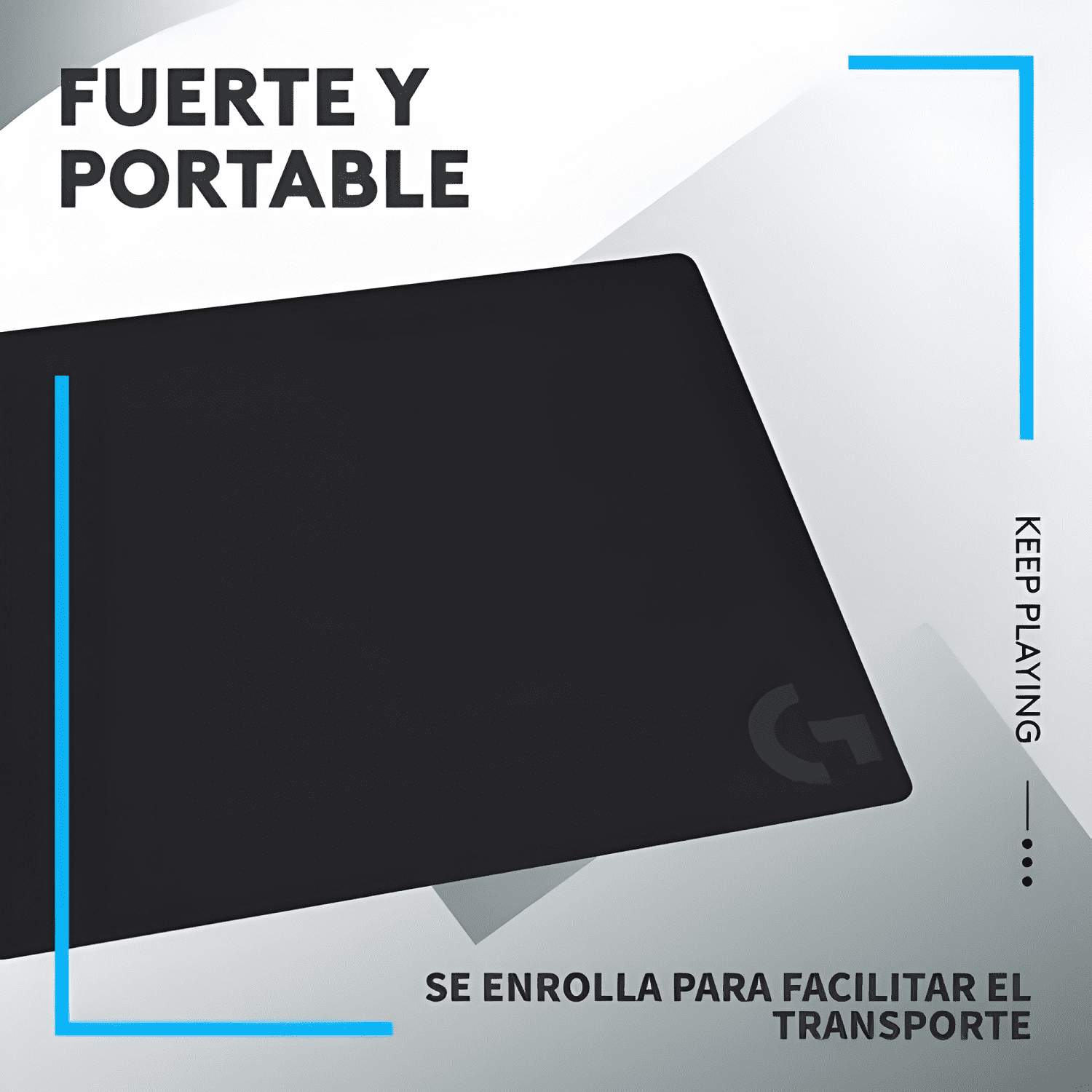 Mouse Pad Gaming Logitech G240 Serie G - 943-000783 Negro-2