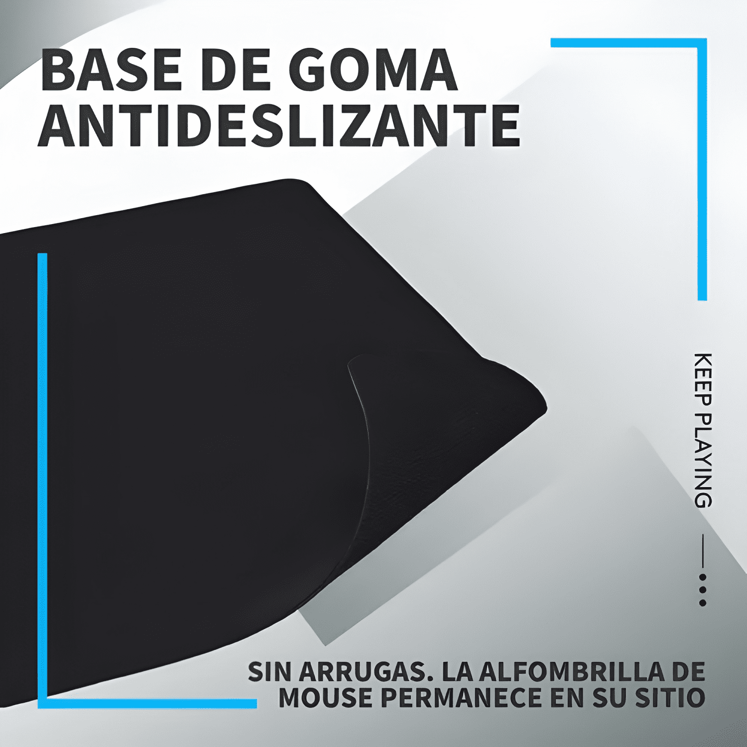 Mouse Pad Gaming Logitech G240 Serie G - 943-000783 Negro-3