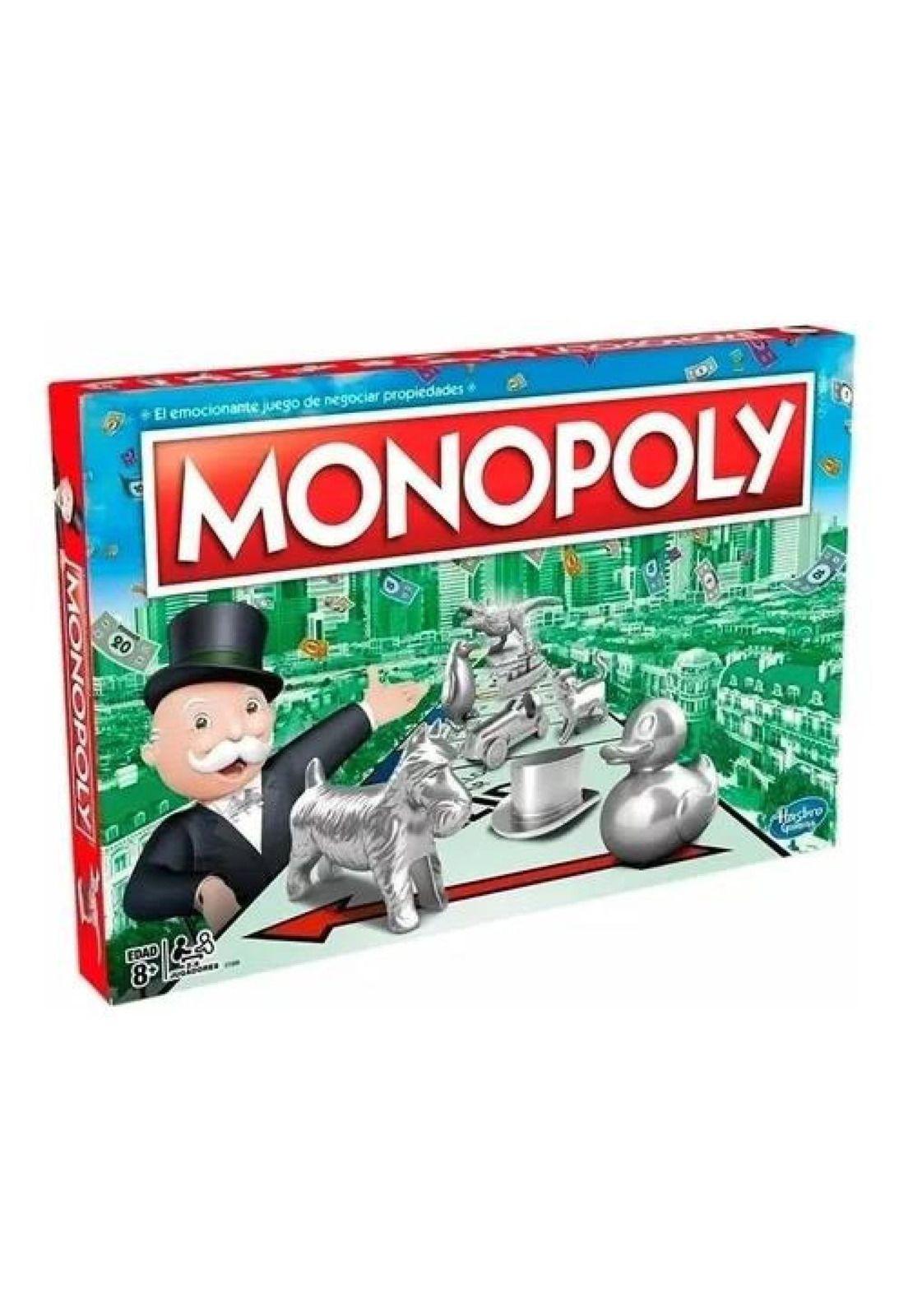 Juego de mesa Hasbro Monopoly clásico 2-6 jugadores 8+ en español-4