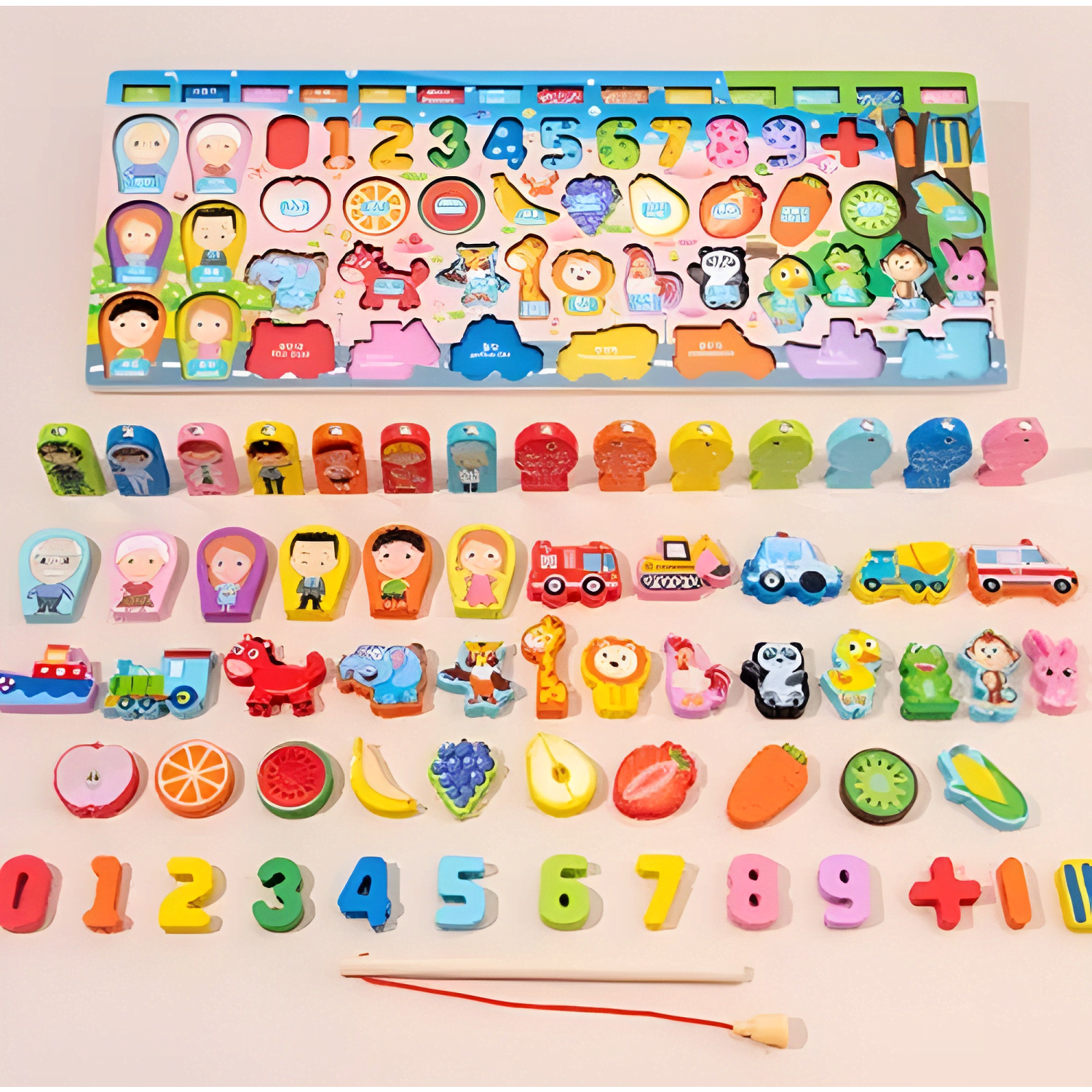 Juguetes educativos de madera para niños #12-4
