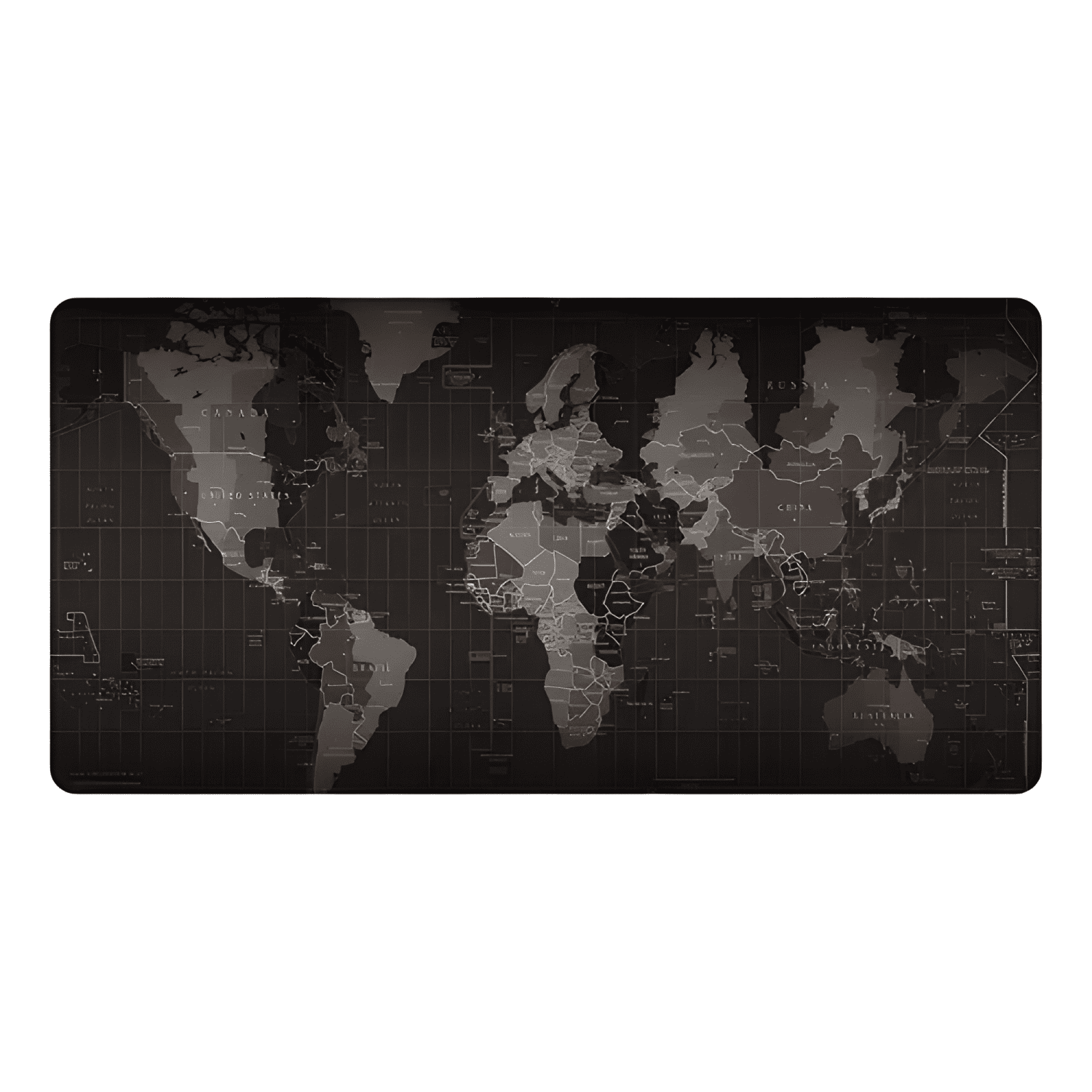 Mouse Pad Gamer Mapa Mundo 90x40 Xl Mousepad-1