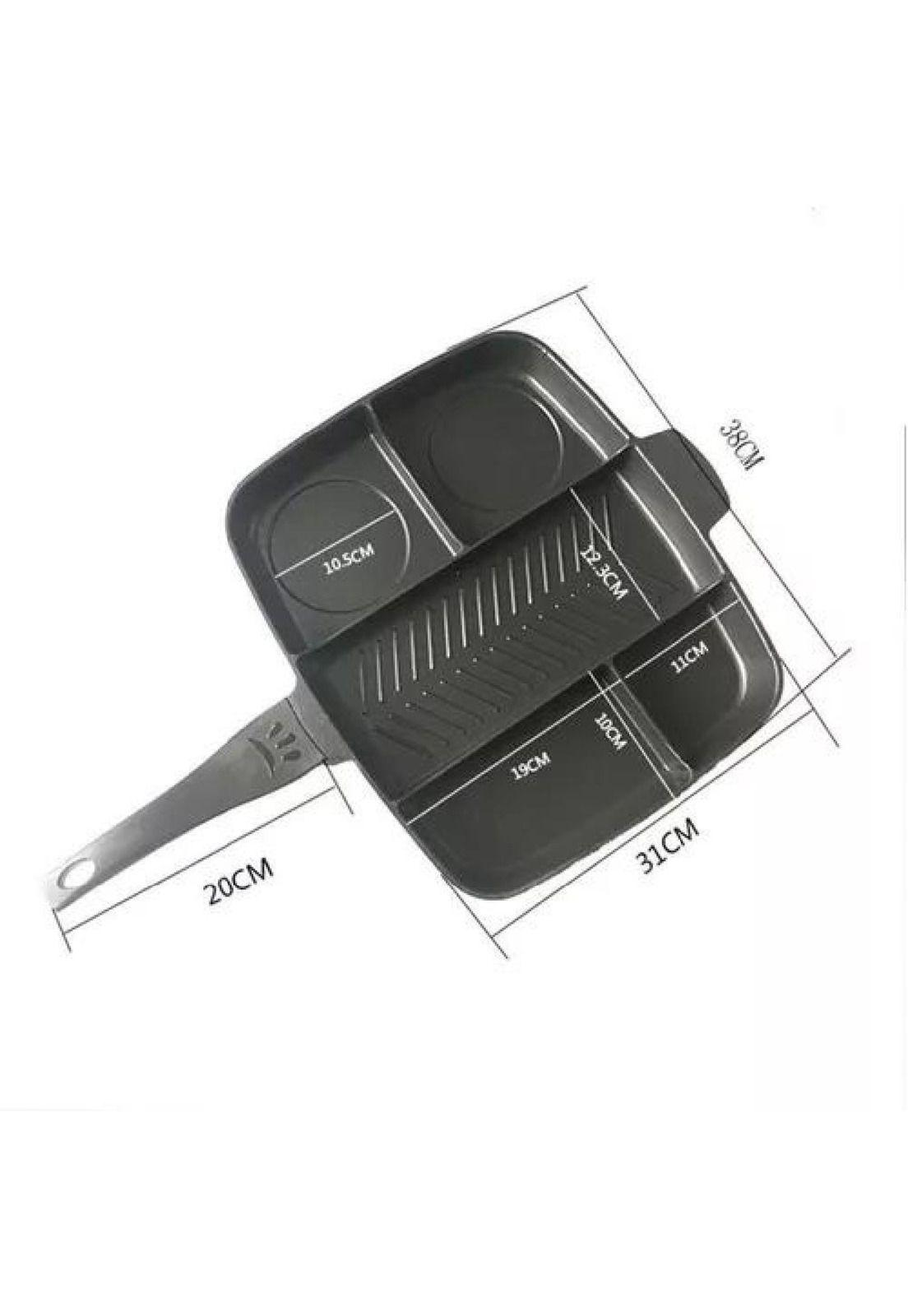 Sartén Multiuso - 5 en 1, Antiadherente, Horno y Cocina-2