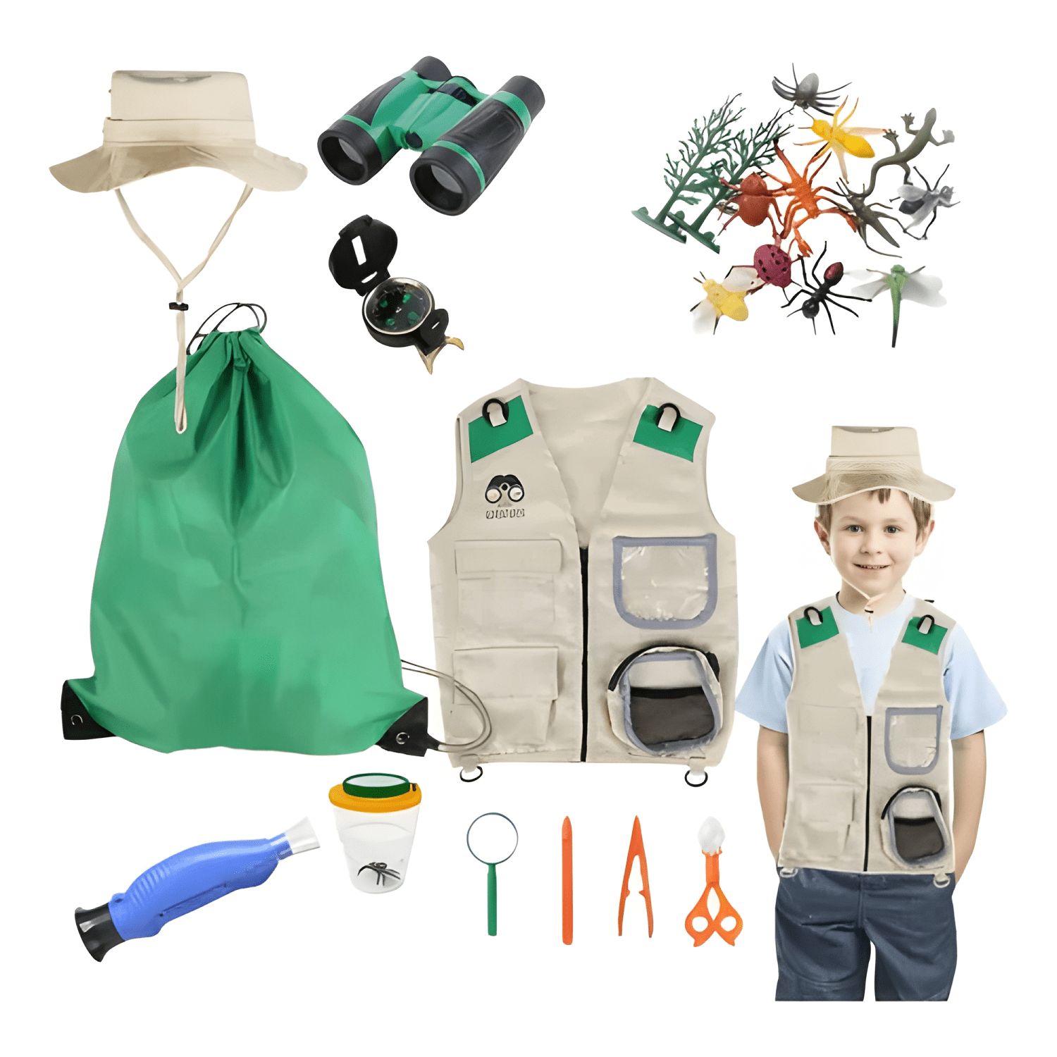 Kit de aventuras exploración al aire libre niños 26 pcs #1-0