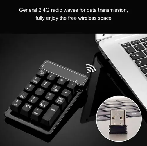 Teclado inalámbrico mini numérico usb 2.4ghz-1