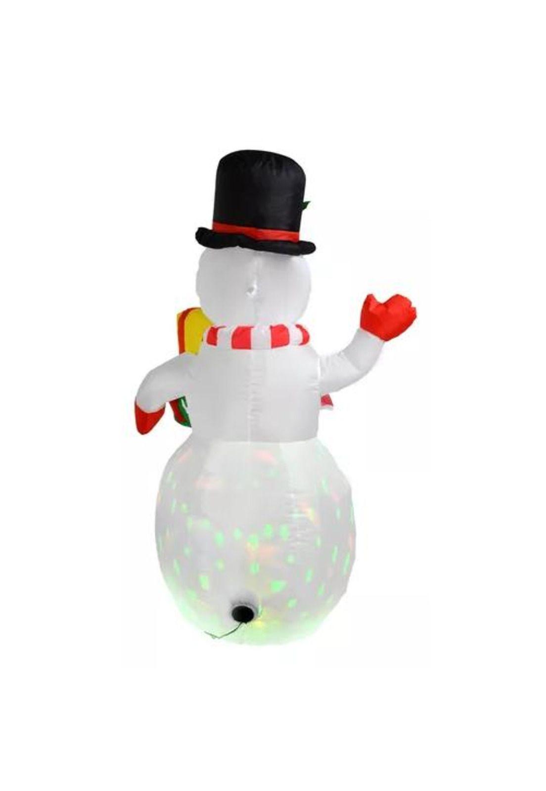 Muñeco de Navidad Houzer mkz-munenieve150 multicolor 150 cm x 65 cm x 100 cm-6