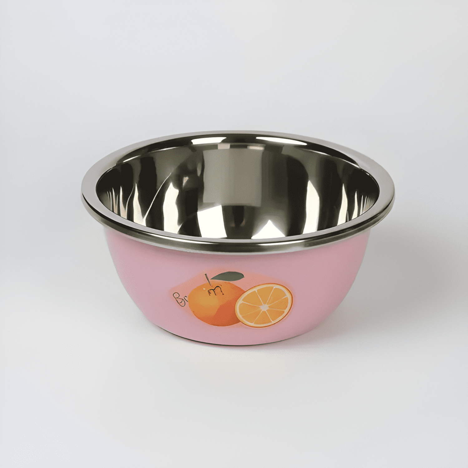 Bowl europeo 24cm acero inoxidable diseño premium-2