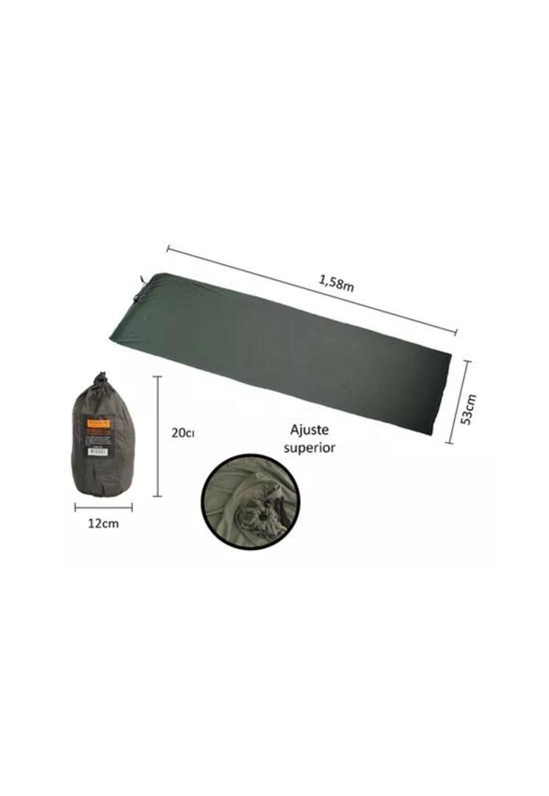 Liner para saco de dormir Dagoway, ligero y compacto, color gris-4