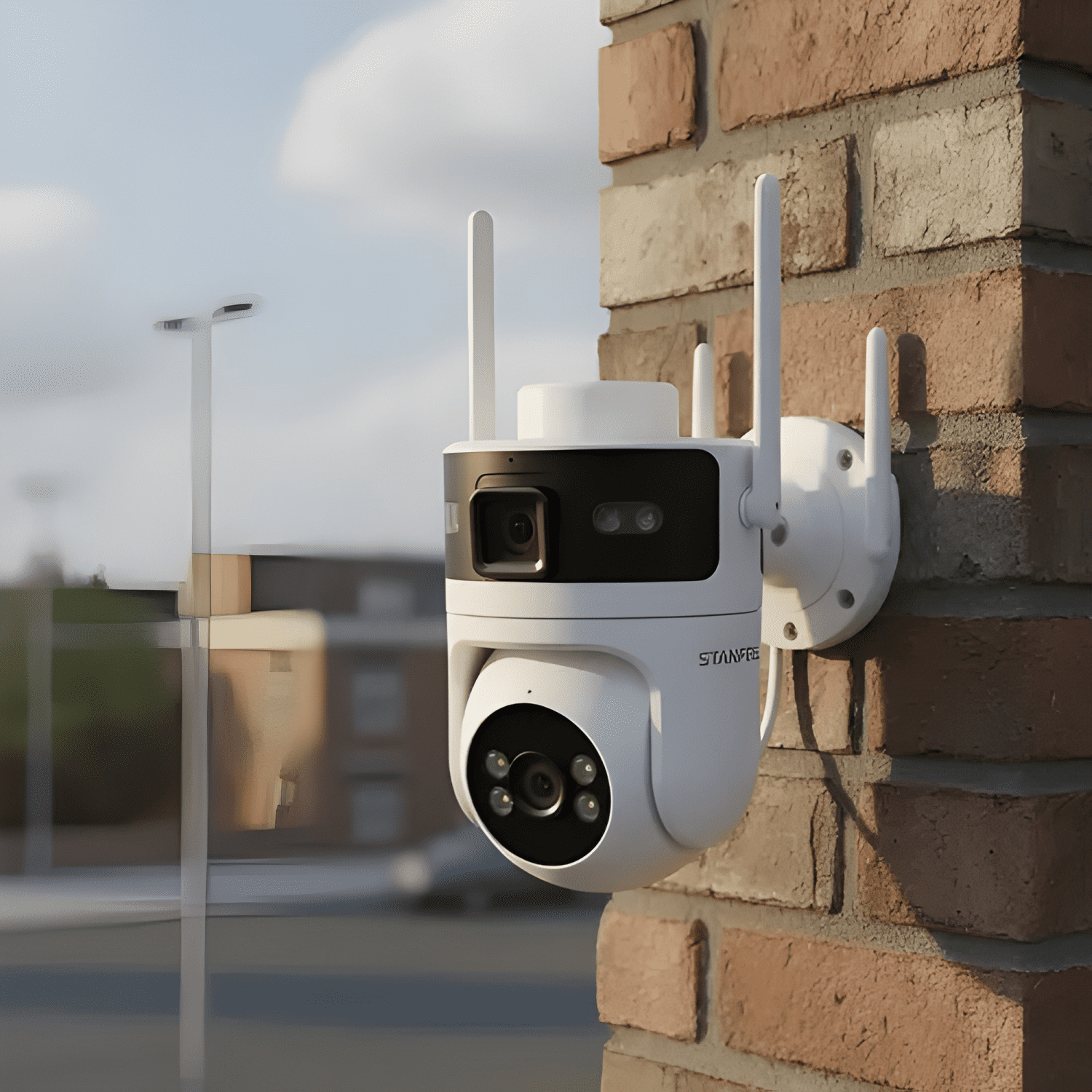 Cámara Exterior Wifi Stanfeel St66 Dual 2k para App Tuya-2