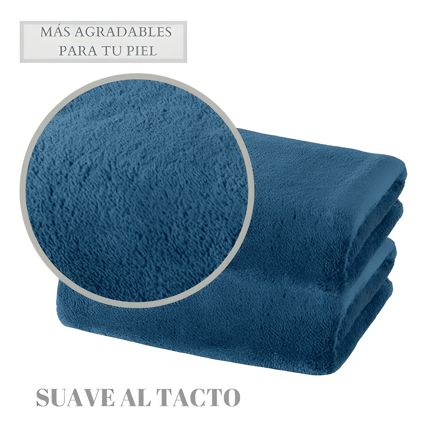 Set 2 toallas de baño grande microfibra toallon 90x180cm #7-4