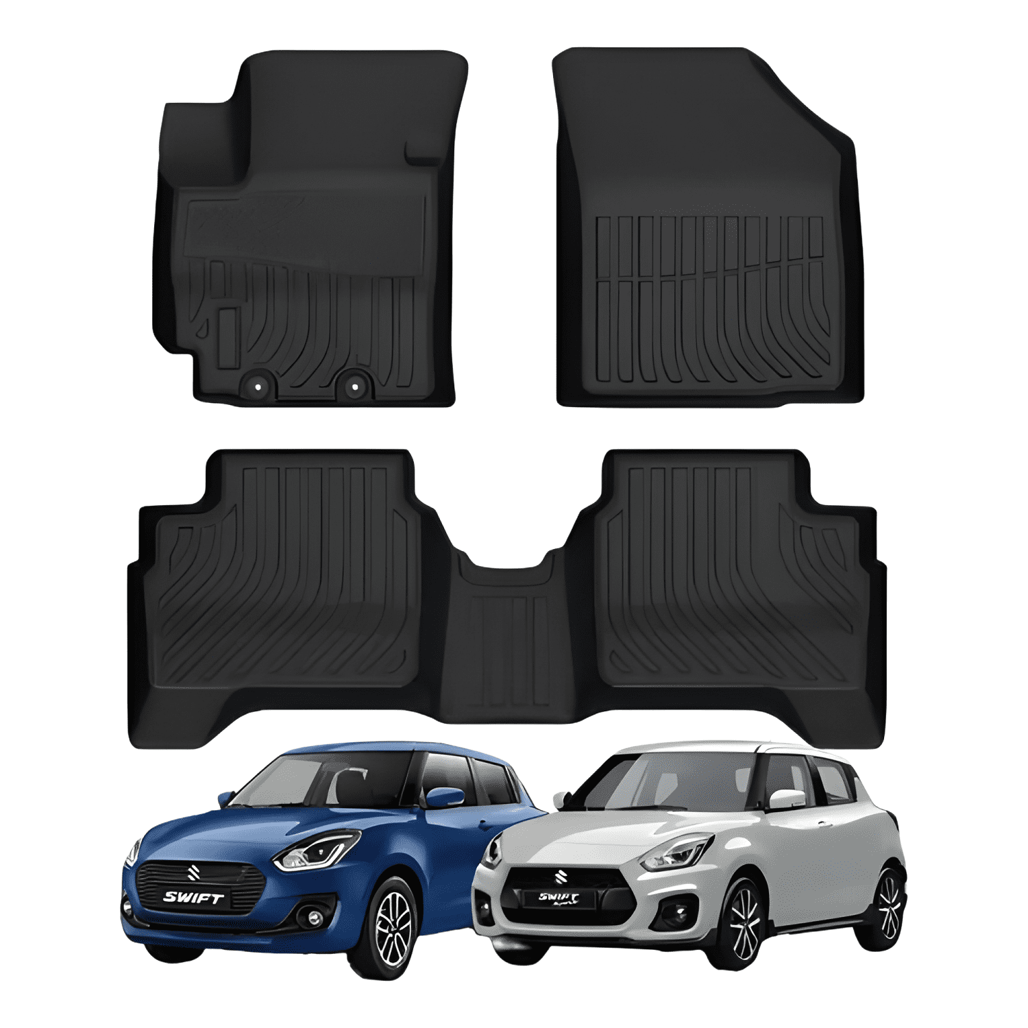 Cubre Pisos Calce Perfecto Suzuki Swift  - 3 Piezas-0