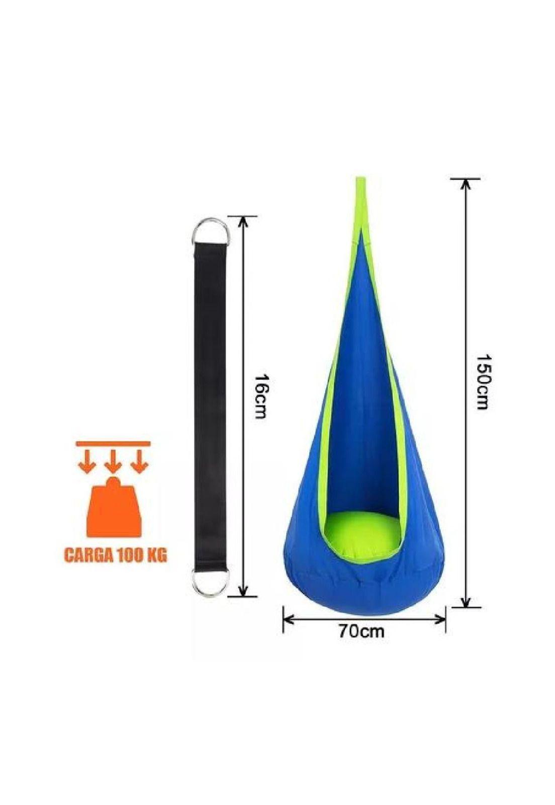 Columpio elástico sensorial hamaca niños interior y exterior-2