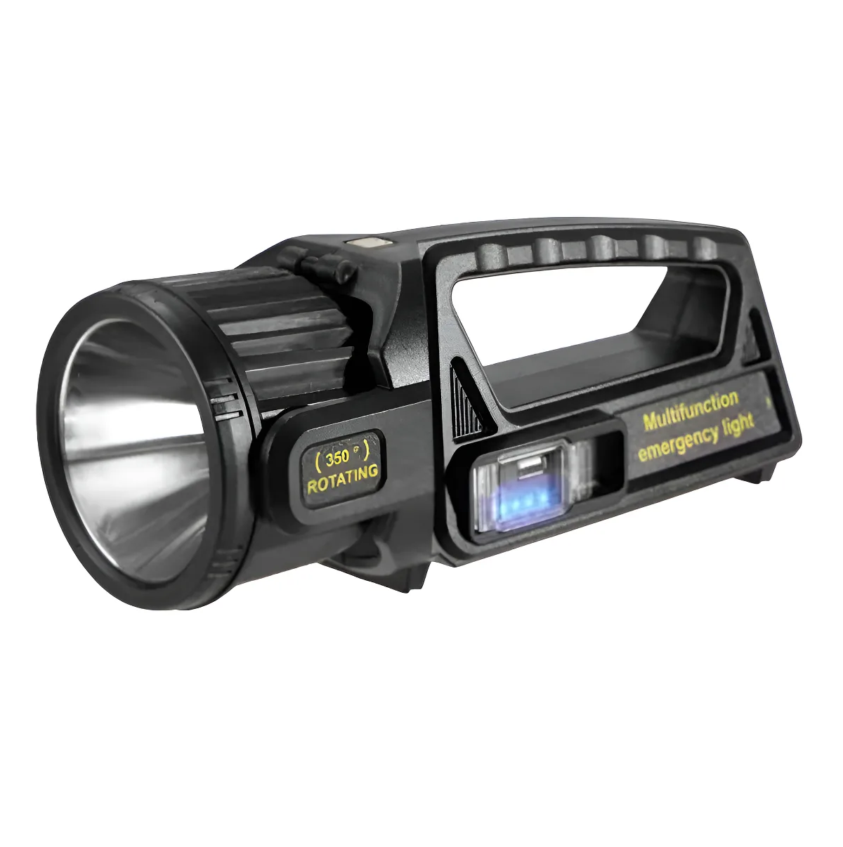Linterna Multifuncional Solar Reflector Recargable Led W5167 Color de la luz Blanco-0