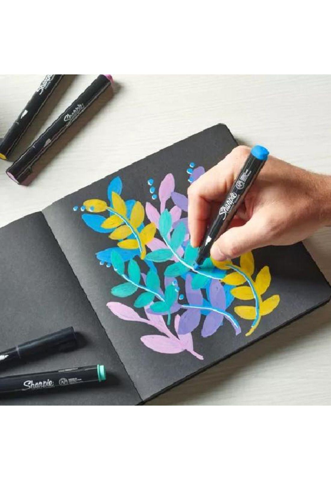 2 Marcadores Sharpie Acrilicos Punta Bala Multicolor-2