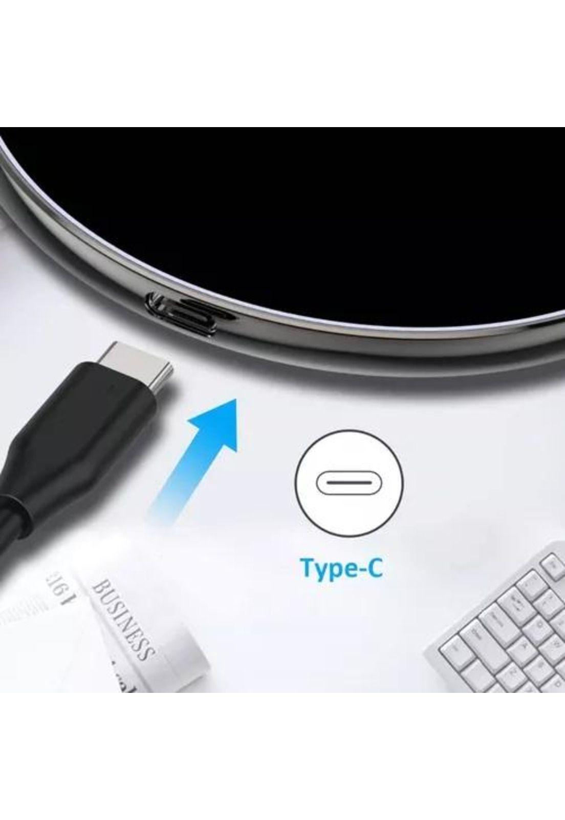 Cargador inalámbrico 15W carga rápida con cable ultraligero blanco-5