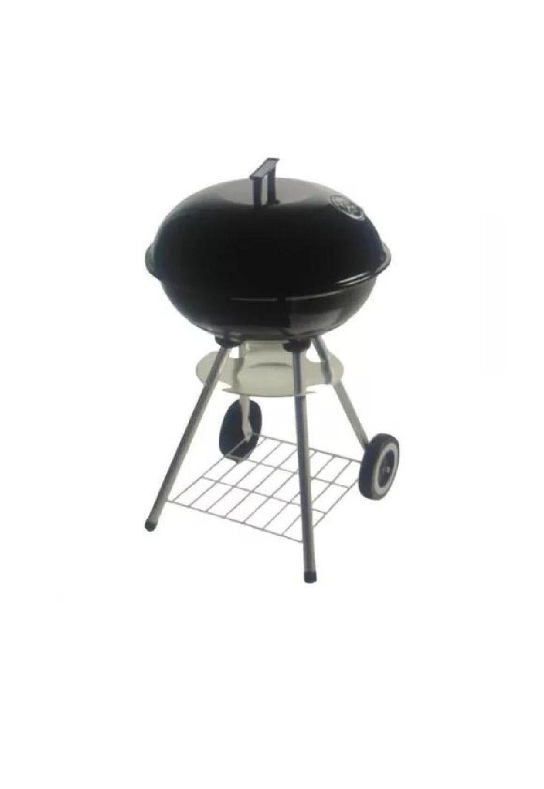 Parrilla A Carbon Redonda Con Ruedas Muy Practica-1