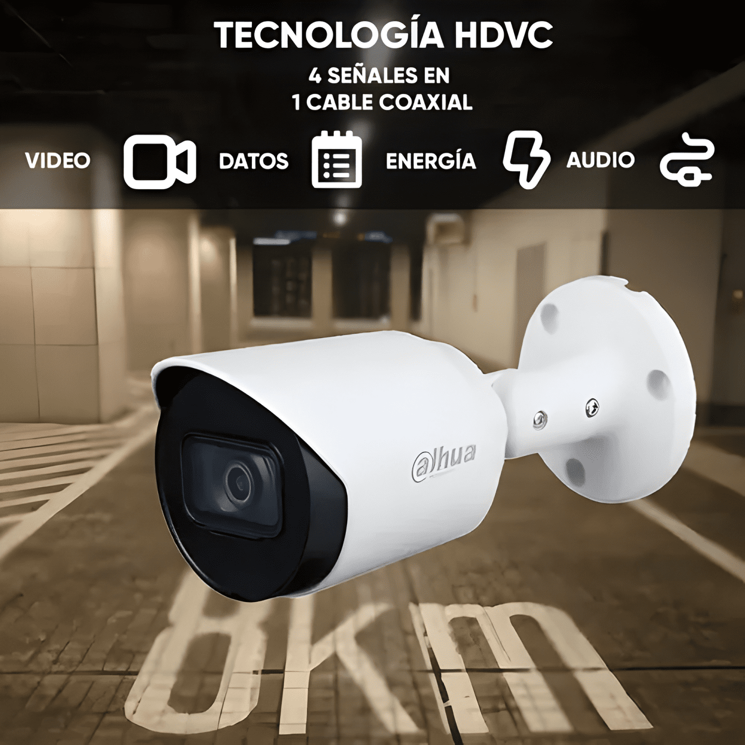 Camara Dahua Bullet 2.8mm 5mp Hdcvi Hfw1500tn Blanco-3