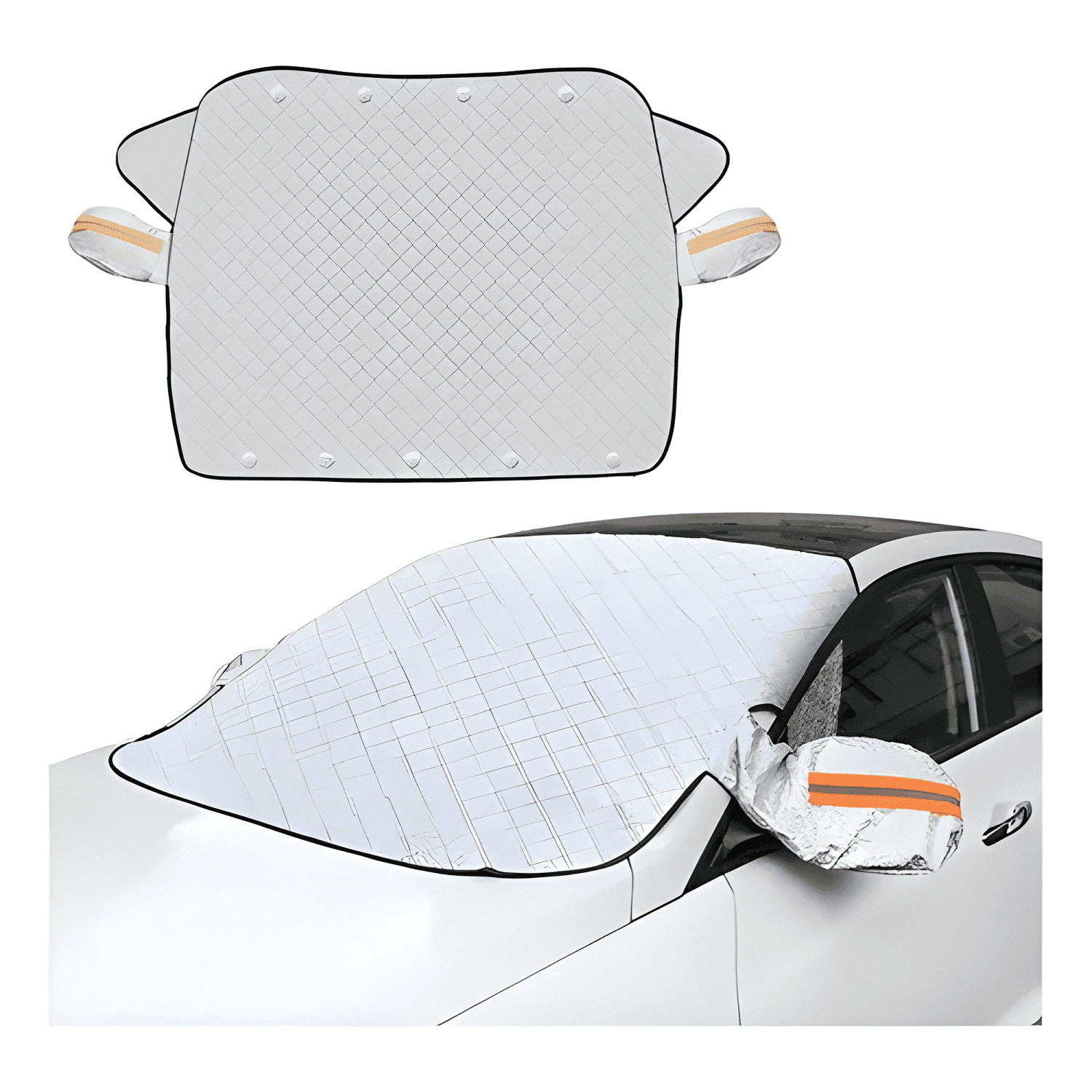 Funda Protectora Sol y Nieve Cubreparabrisas para Pro-0