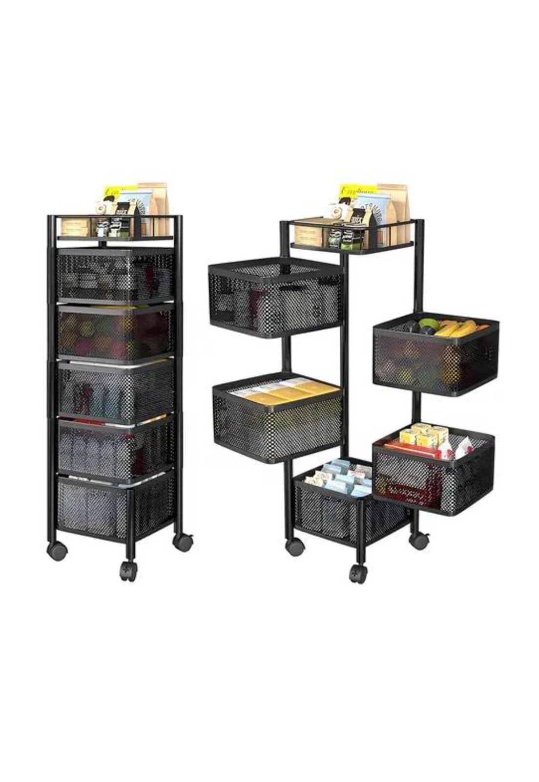 Carro Organizador Ruedas Verduras 5 Niveles-2