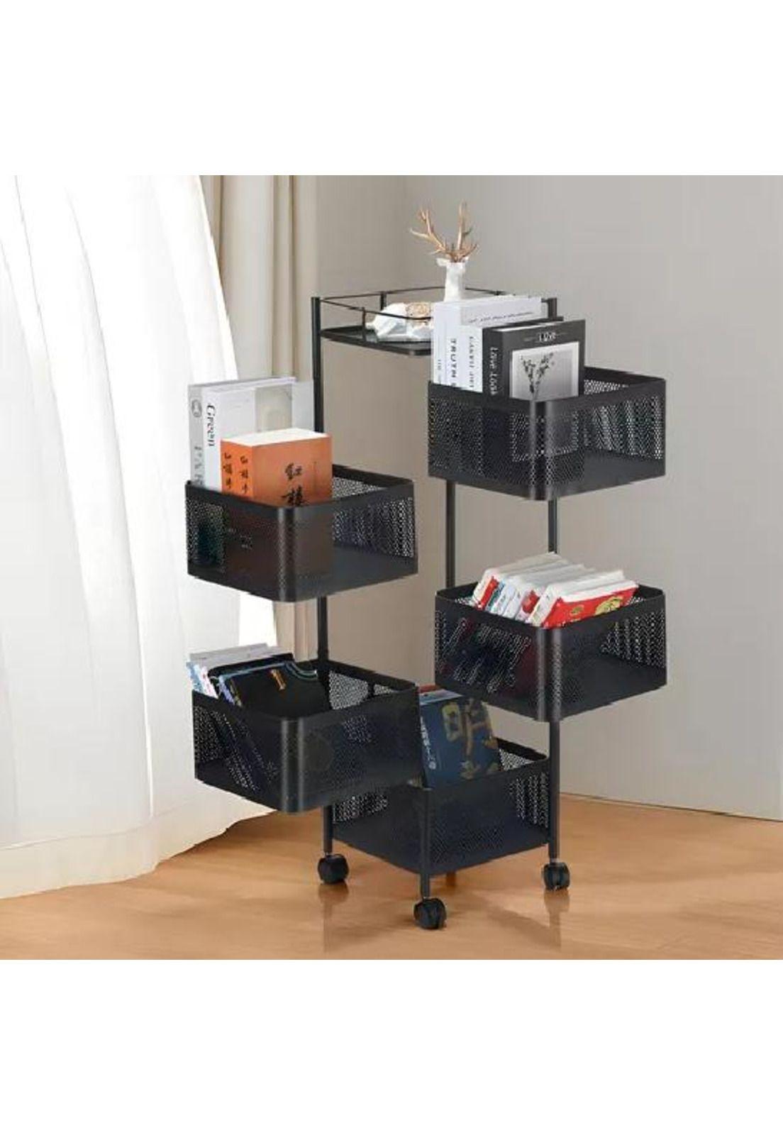 Carro Organizador Ruedas Verduras 5 Niveles-6