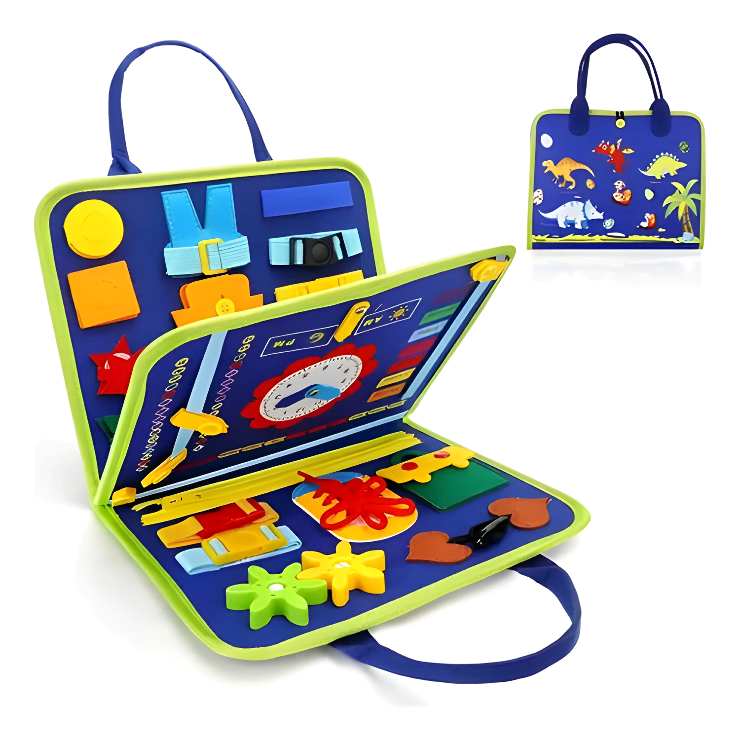 Tablero sensorial interactivo juguete educativo 1-4 años #4-0