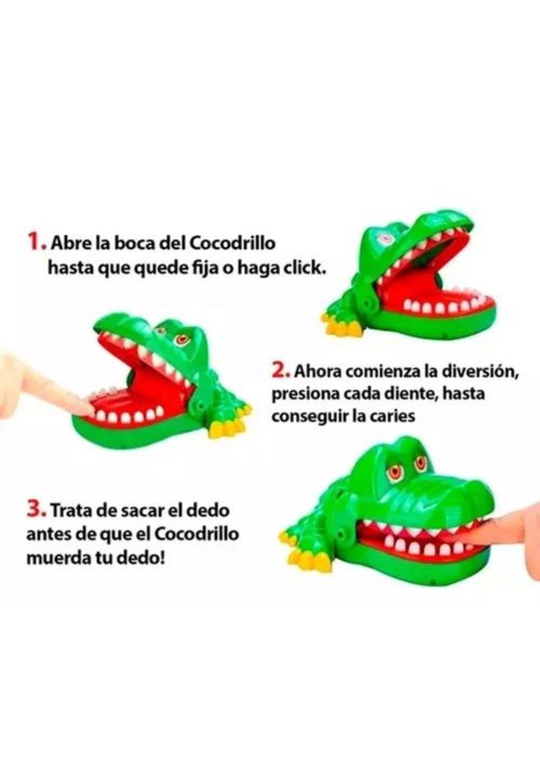 Juguete cocodrilo dentista, juego para niños y adultos-2
