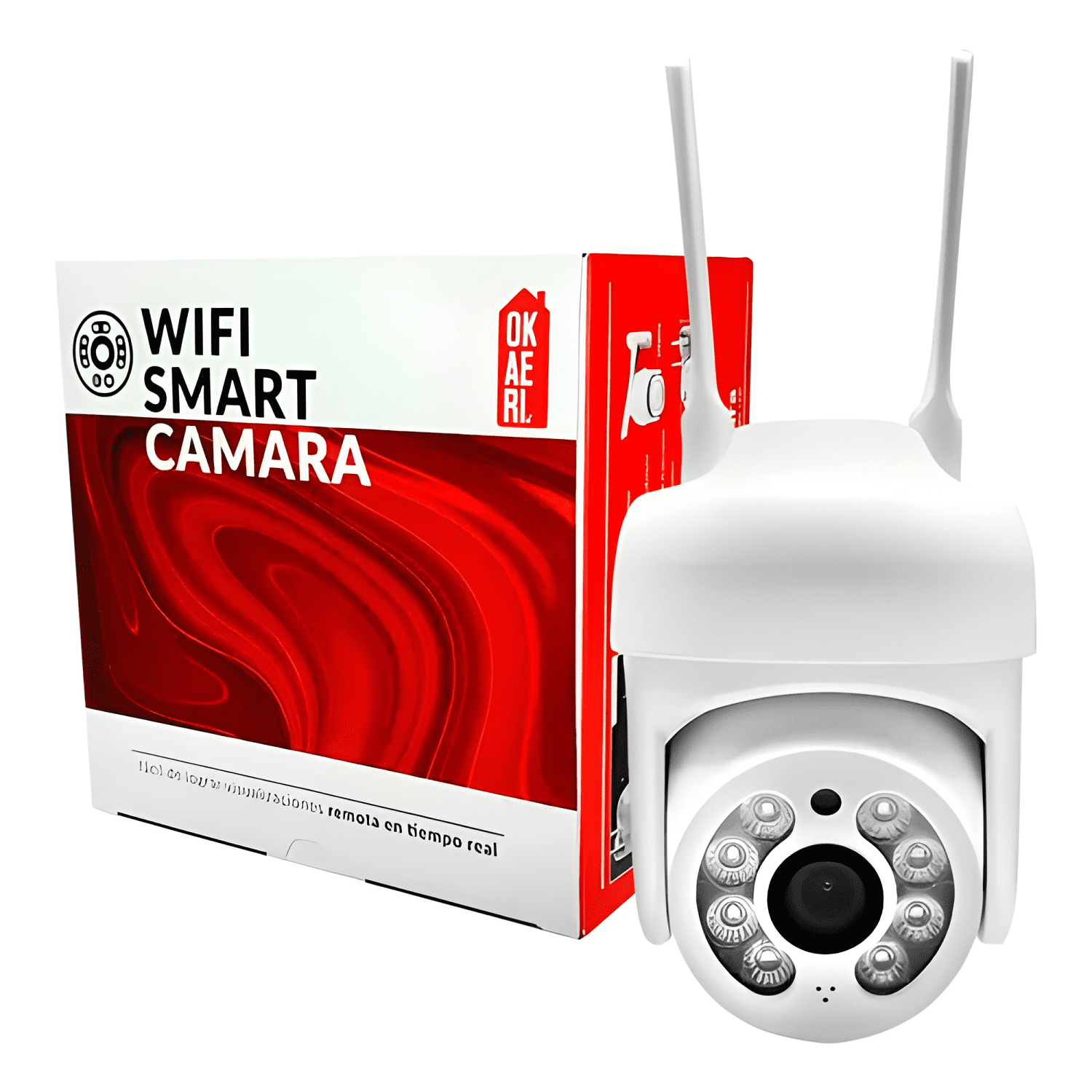 Cámara de Seguridad Smart Camera Wifi Inalambrica Motorizada-3