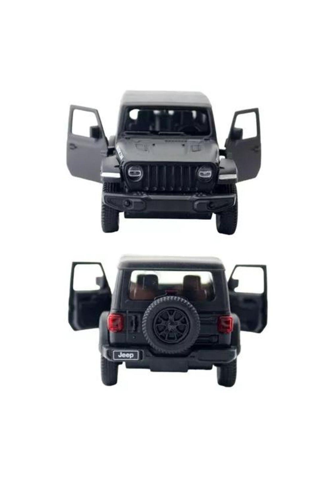 Jeep Wrangler Rubicon - Negro, Escala 1:36-2