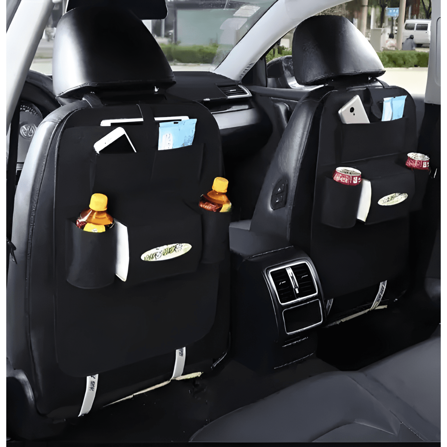 Par De Bolso Organizadores De Asiento Hilux Diesel 4x4-3