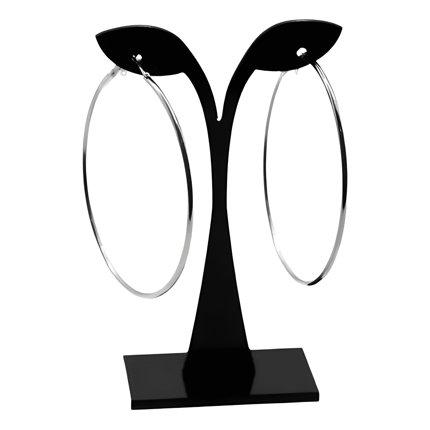 12 Prs Aros Argollas Platead De Fantasia Aleacion 60mm 1 Doc-3