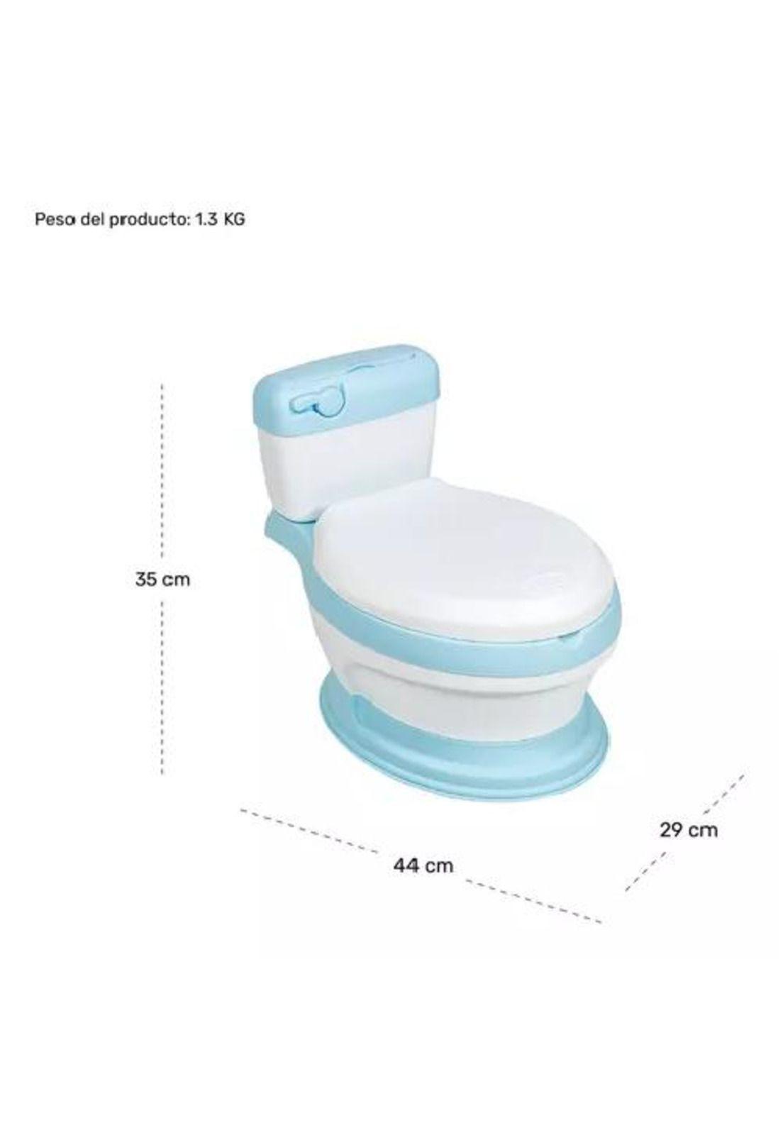 Pelela Inodoro Portátil - Entrenamiento para Niños Pequeños, BB27, Color Azul-4