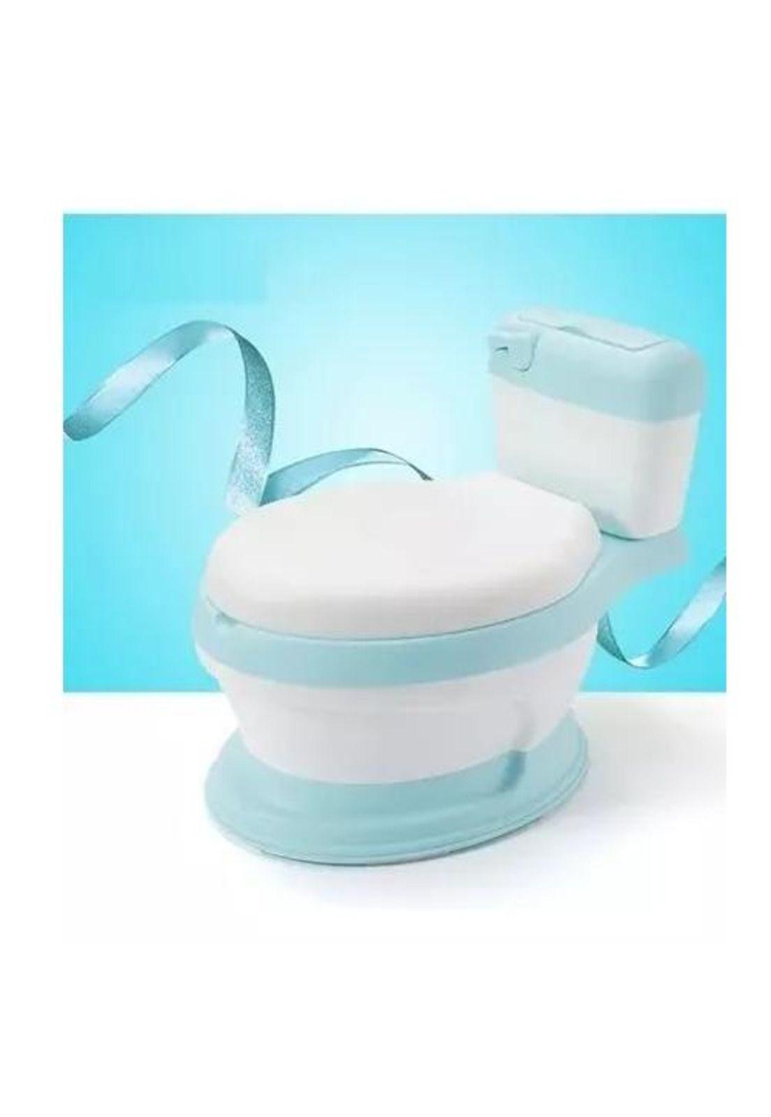 Pelela Inodoro Portátil - Entrenamiento para Niños Pequeños, BB27, Color Azul-5