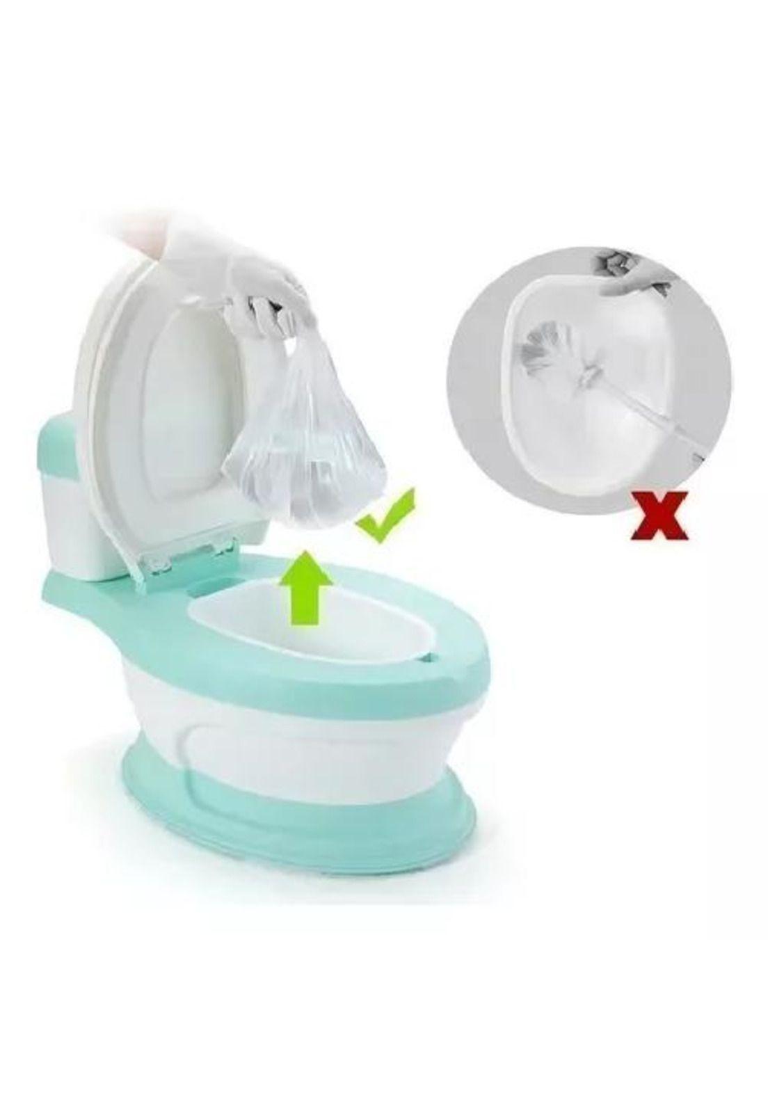 Pelela Inodoro Portátil - Entrenamiento para Niños Pequeños, BB27, Color Azul-6