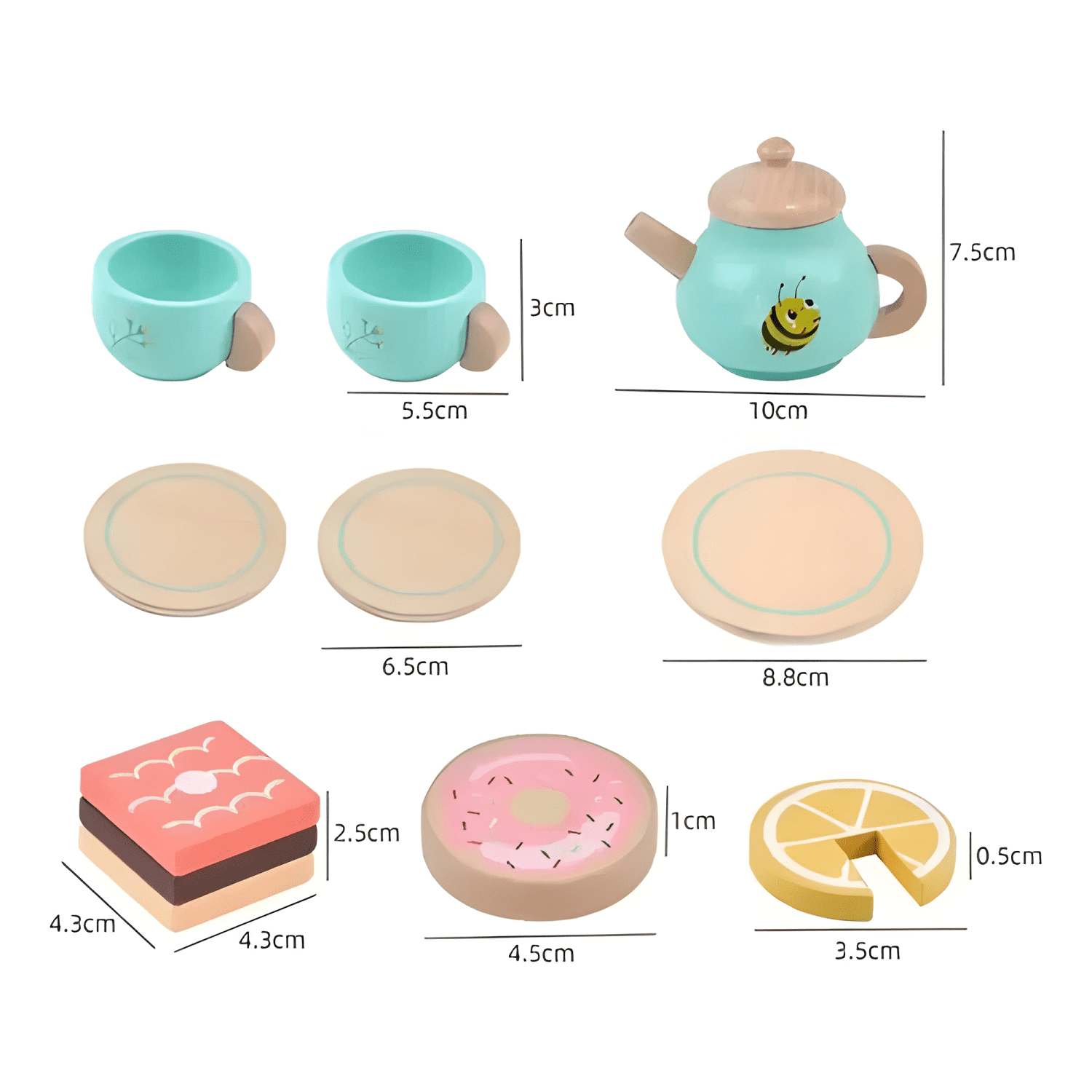 Juego didáctico de té para niños-1