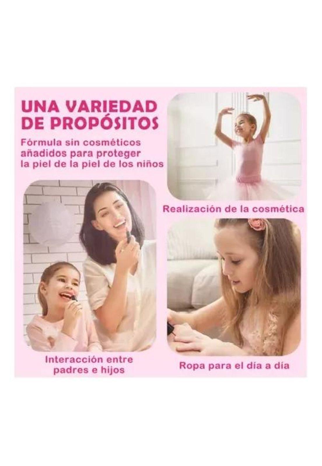 Kit de Juguetes de Maquillaje - Niños, Regalos Navidad y Cumpleaños-3