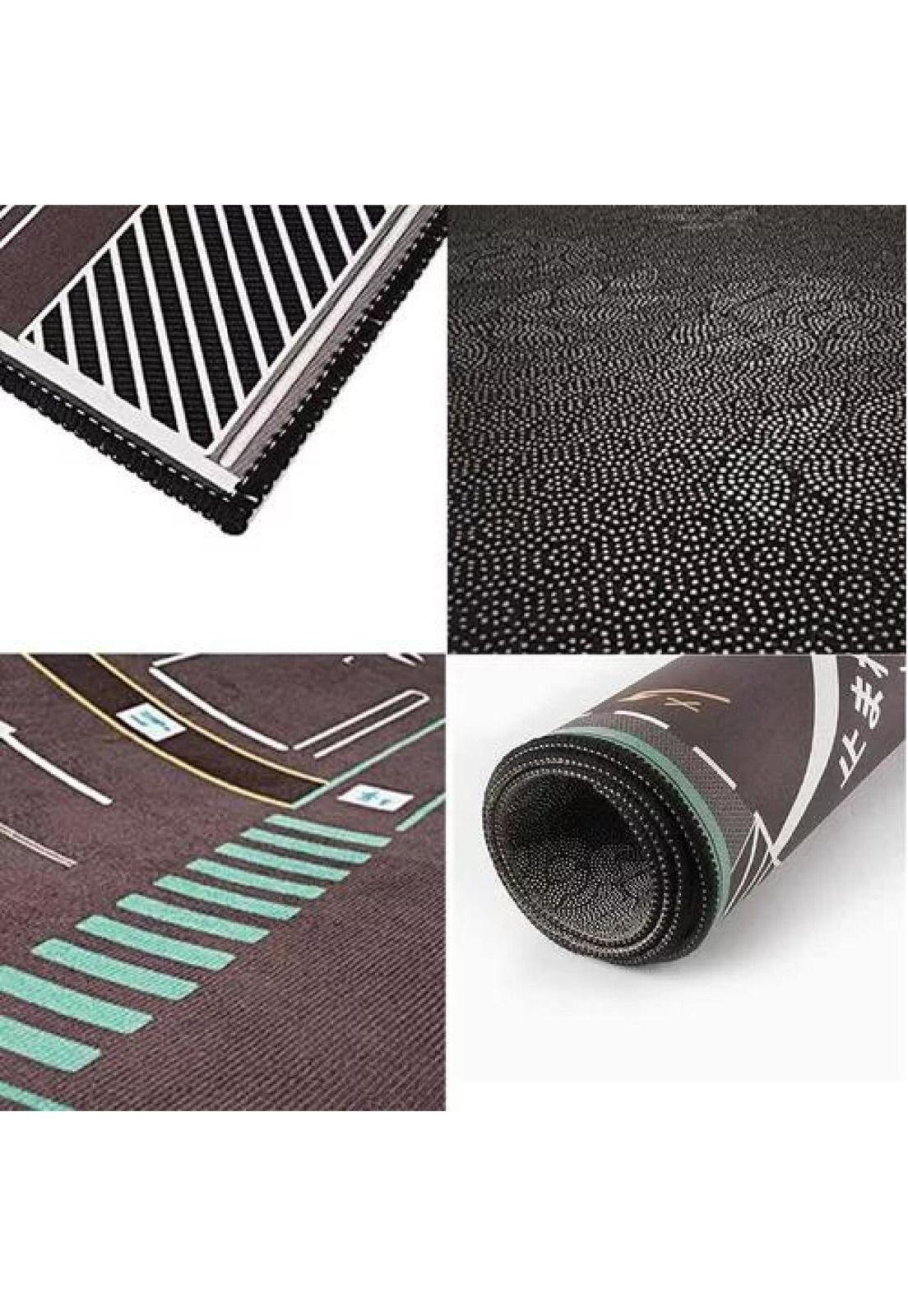 Alfombra Pista Autos Infantil - Antigolpes, Sensorial, 89 x 61 cm-2