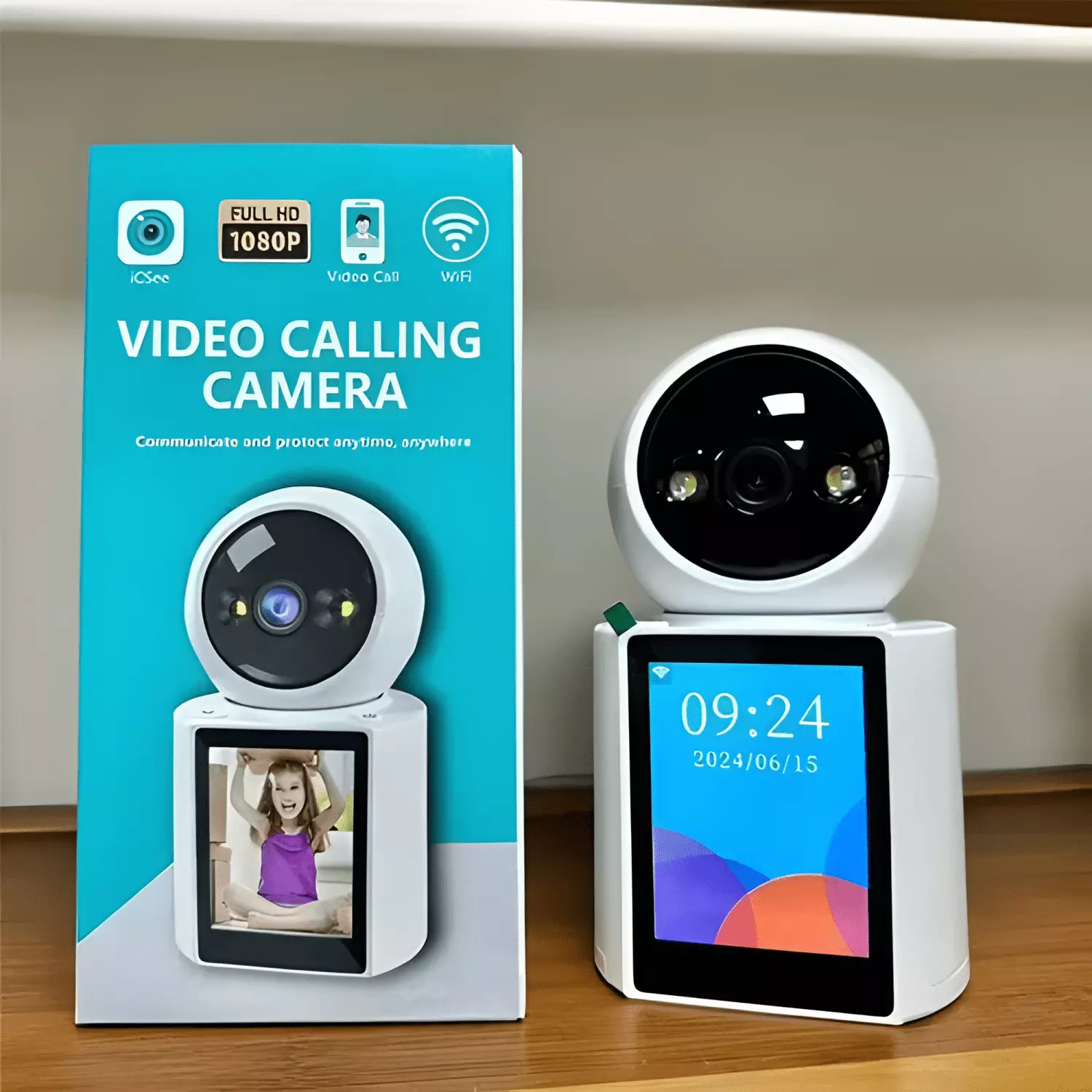 Cámaras de Seguridad Wifi Videollamada Bidireccional 1080p-2