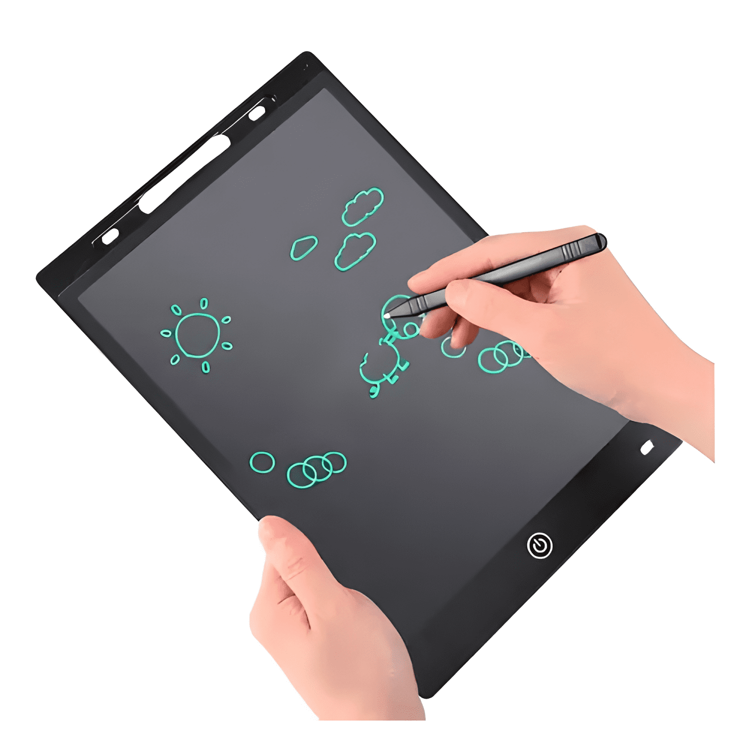 Pizarra infantil magic pad mágica tablet LCD 12 (29 Negro-2