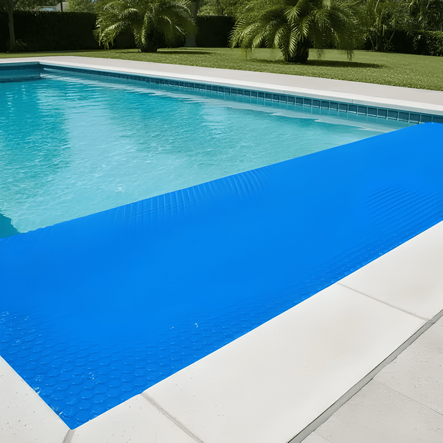 Manta térmica para piscina 500 micrones 2x7 m-4