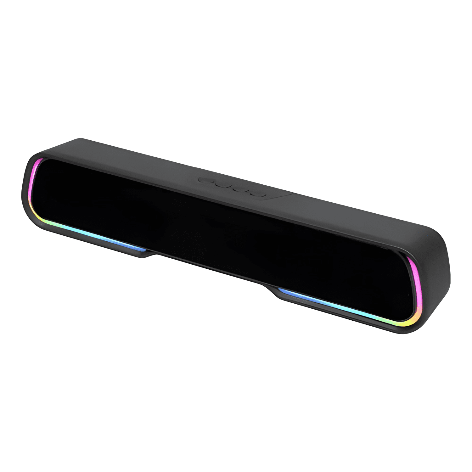 Soundbar parlante gamer bluetooth luces rgb 1200mah Negro #2-0