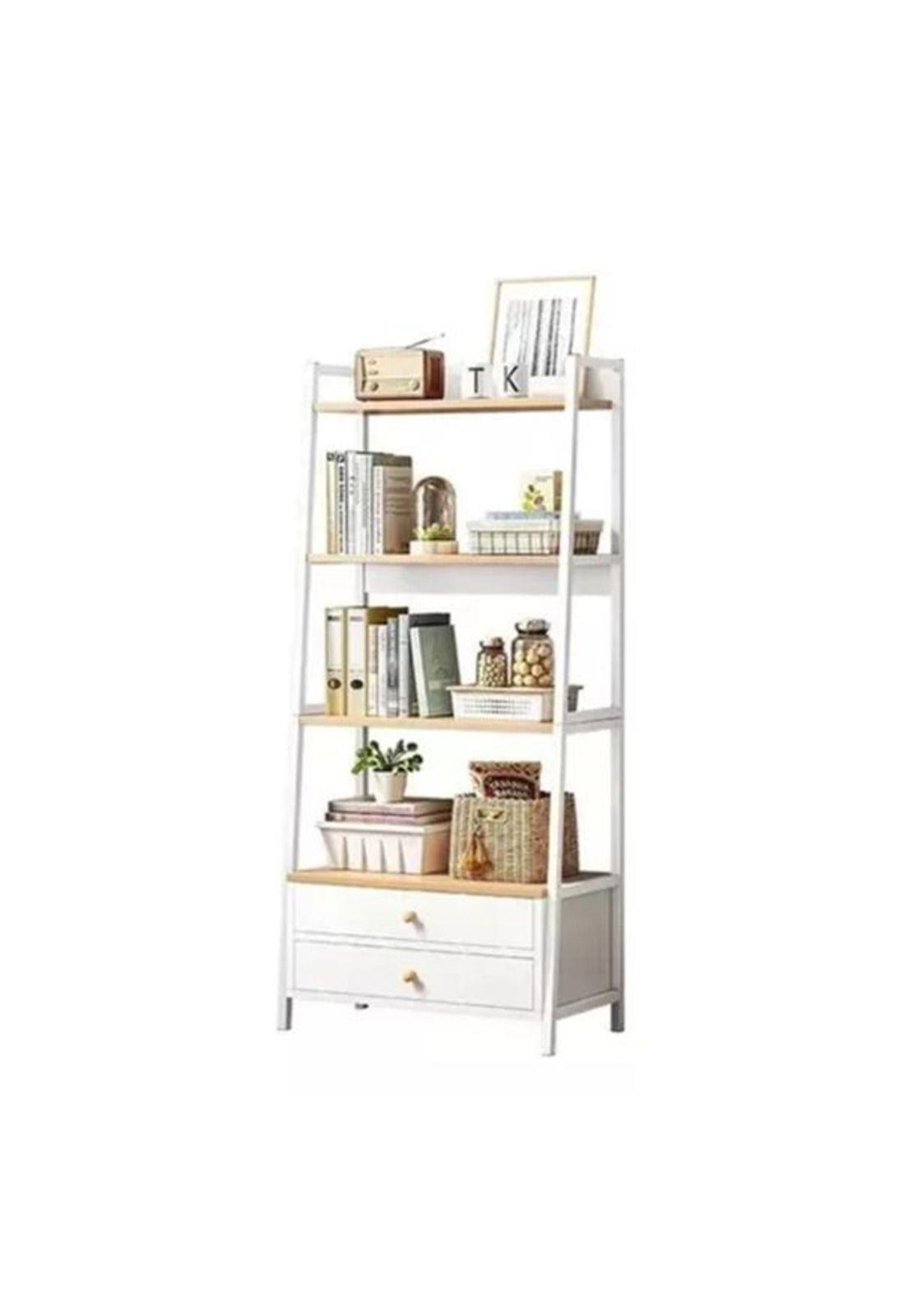 Estante Living 4 Niveles con Cajones Organizador 150x43x30cm-0