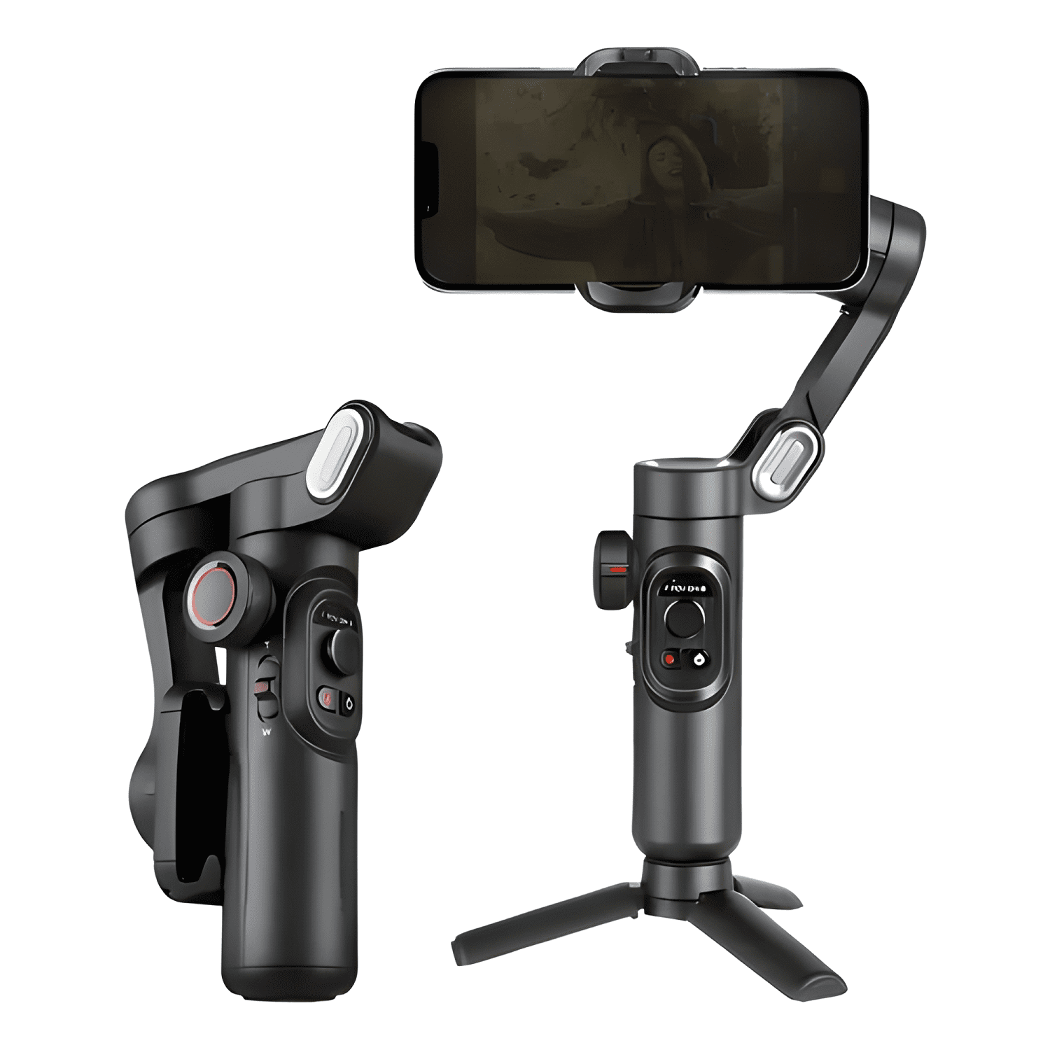 Estabilizador Gimbal Aochuan Xe De 3 Ejes Pro Negro-0