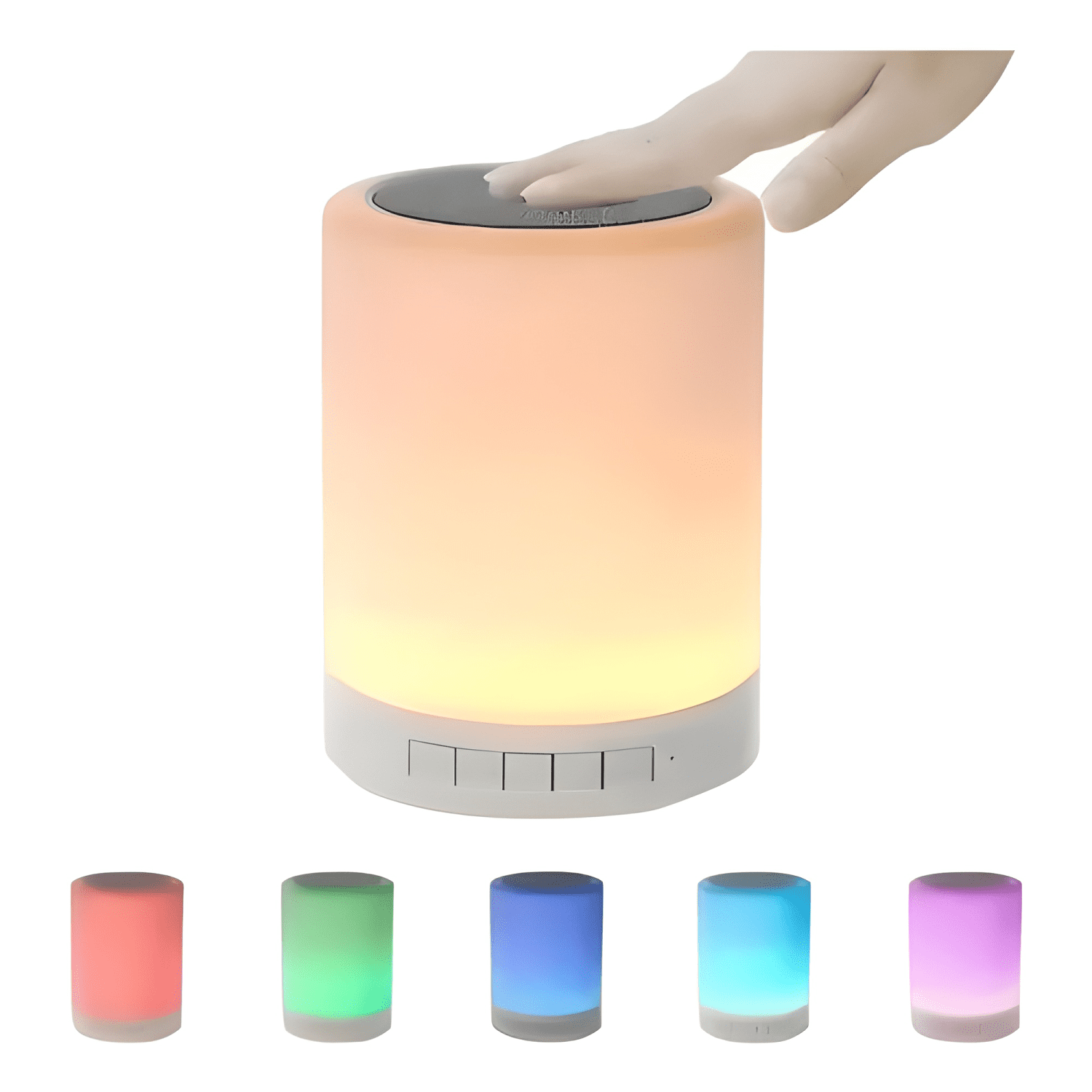 Lámpara speaker parlante touch bluetooth con luz-3