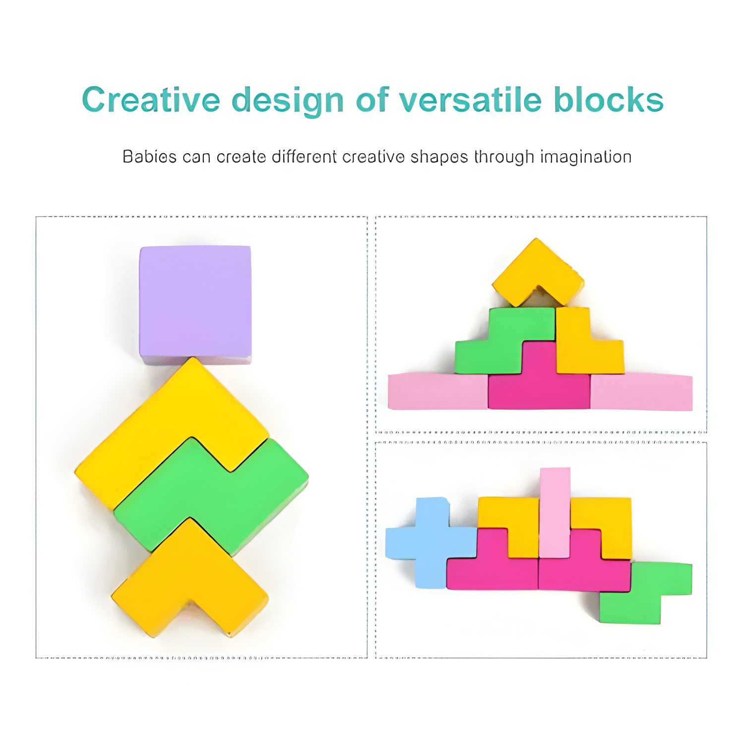 Balance de tetris para niños juguete apilable-1