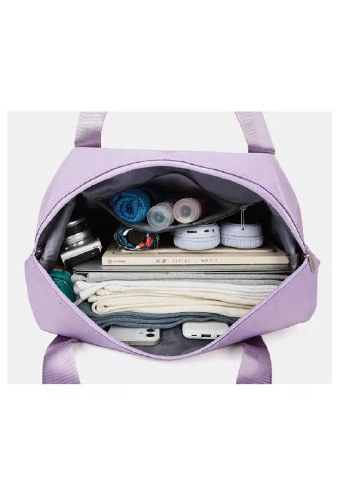 Bolsa Gran Capacidad para Viajes - Hombres y Mujeres - Deportes2 - Color Rosa-3
