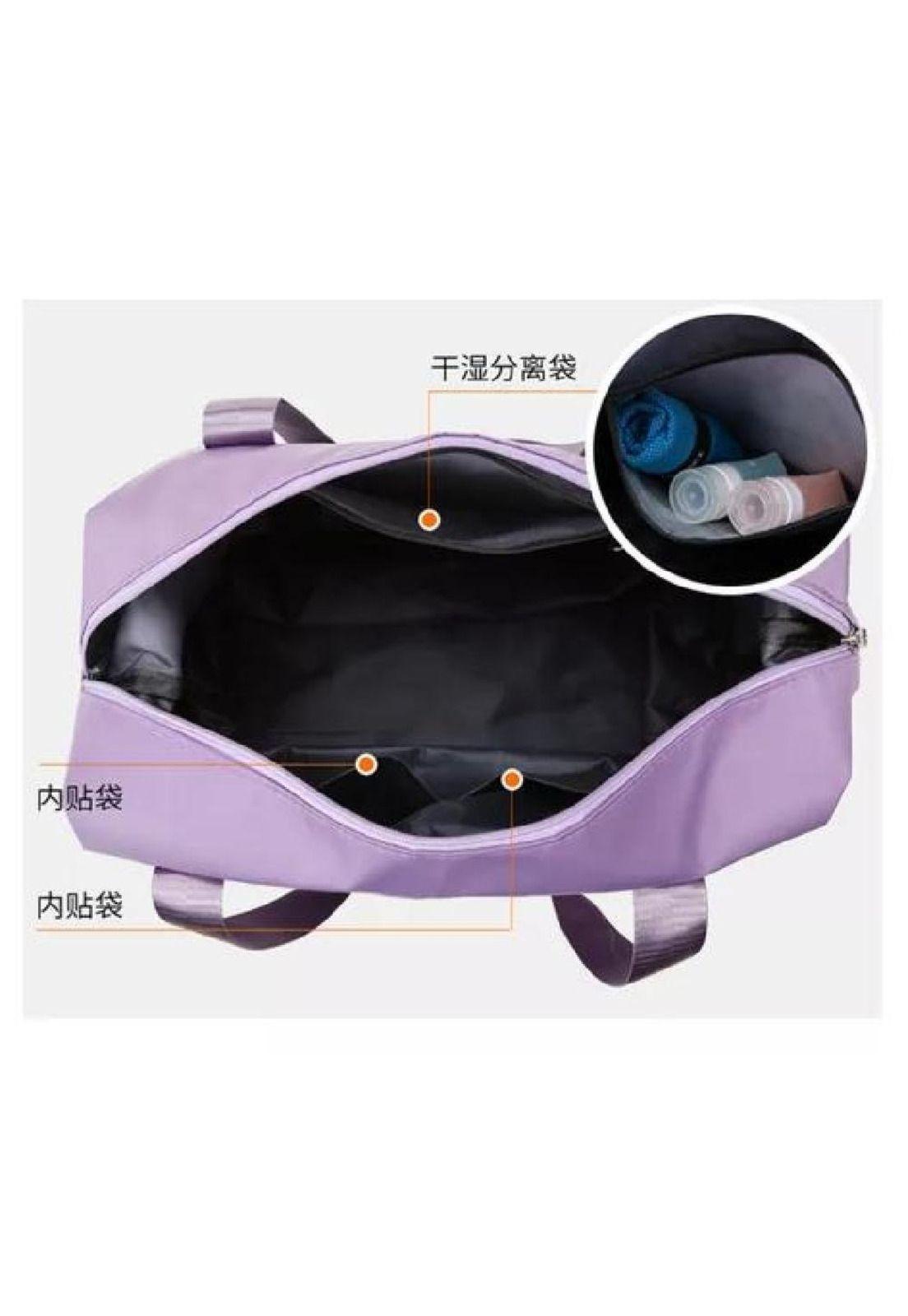 Bolsa Gran Capacidad para Viajes - Hombres y Mujeres - Deportes2 - Color Rosa-4