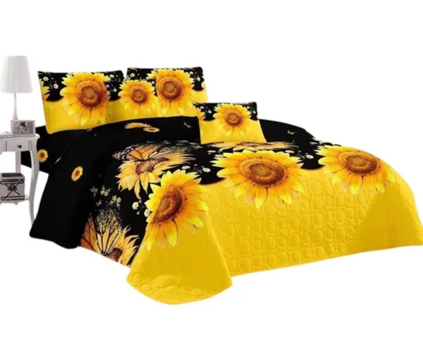 cubrecama 2 plazas quilt delgado estampado-0