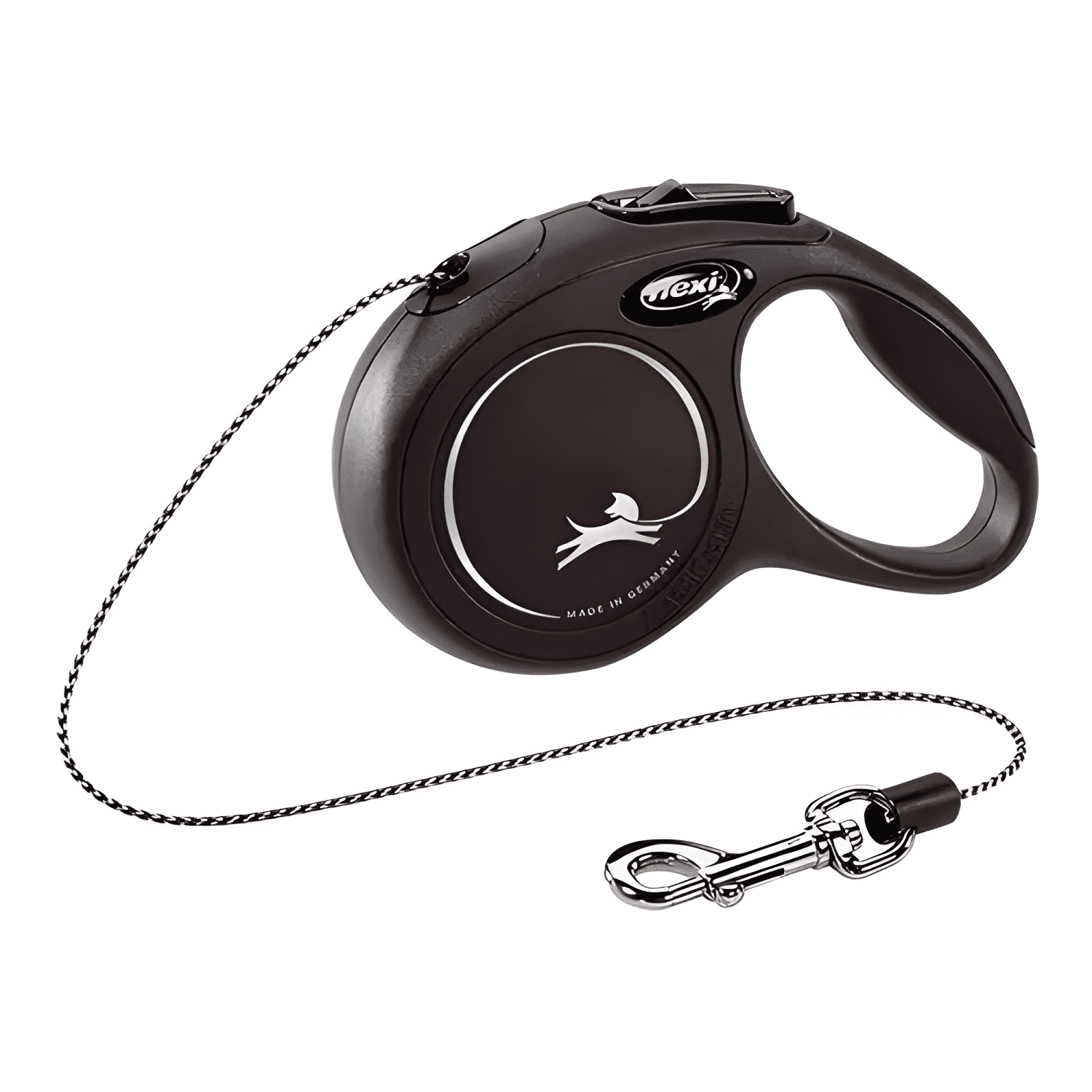 Correa retráctil 3 mts flexi new classic XS Negro-3
