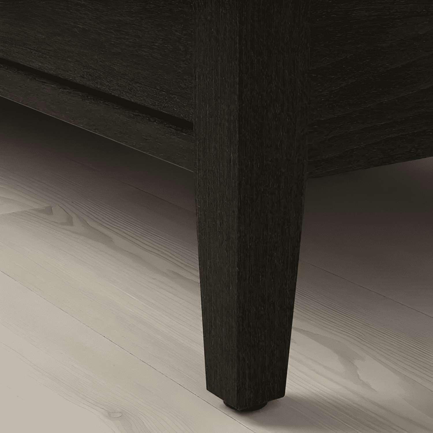 Mesa De Centro Vidrio Madera 2 Cajones 107x55 Cm-3