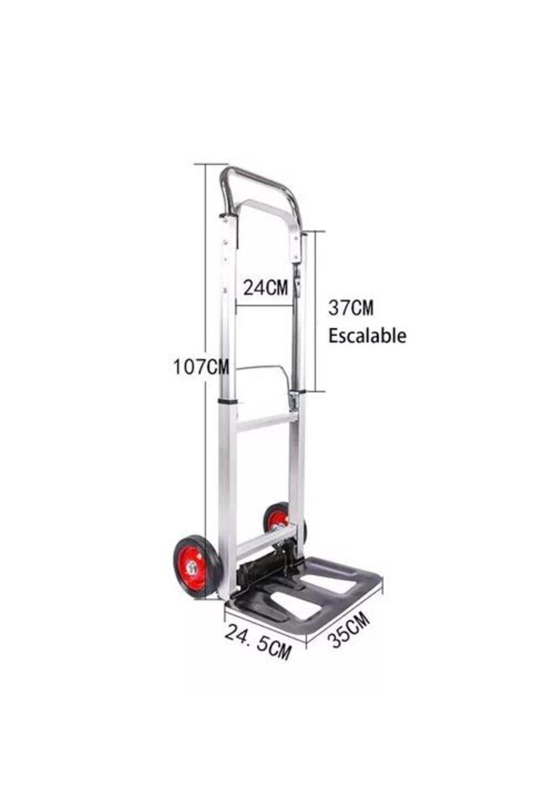 Carro Yegua Plegable Aluminio 80sp 100kg Gris-3